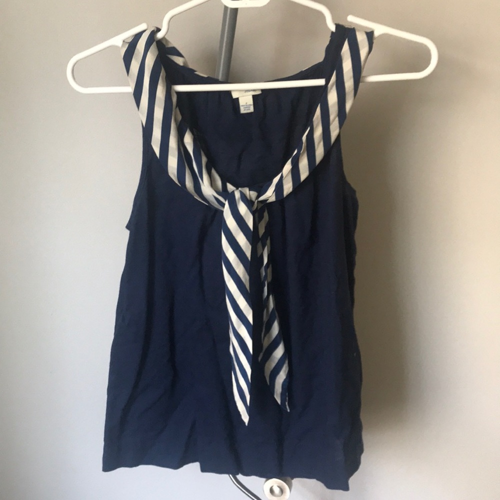 Anthropologie Odille Sailing Striped Top